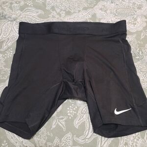 Nike Men's Black Boxer Briefs with White Logo